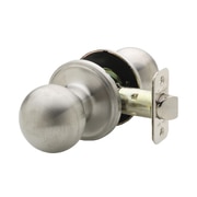 Copper Creek Ball Knob Passage Function, Satin Stainless BK2020SS